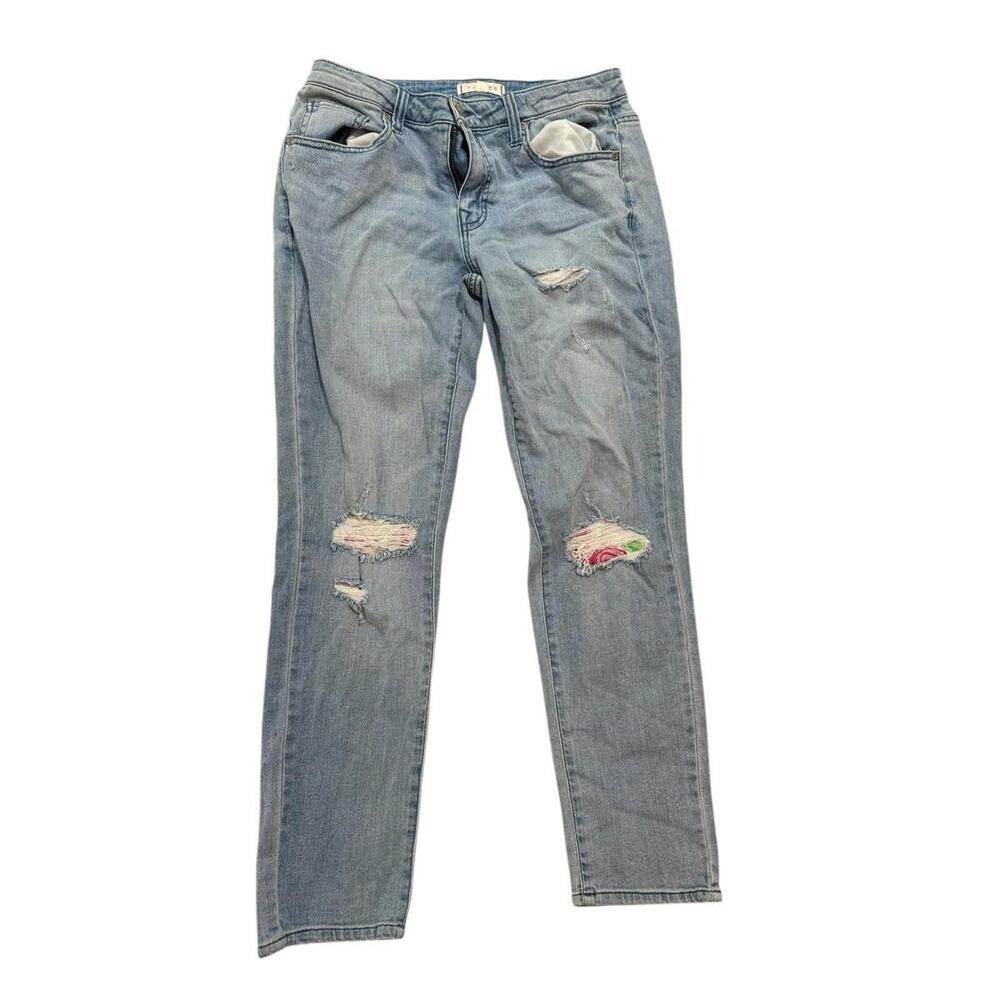 Harper Mid Rise Girlfriend Denim Jeans Size 26